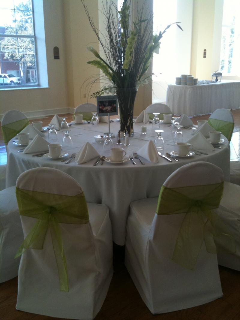 Dress up your chairs for the party!